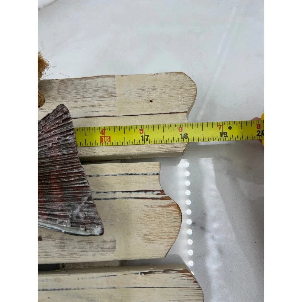 Rustic Wooden Brook Trout Fish Wall Plaque Key Rack Cabin Decor 19.5 Inch